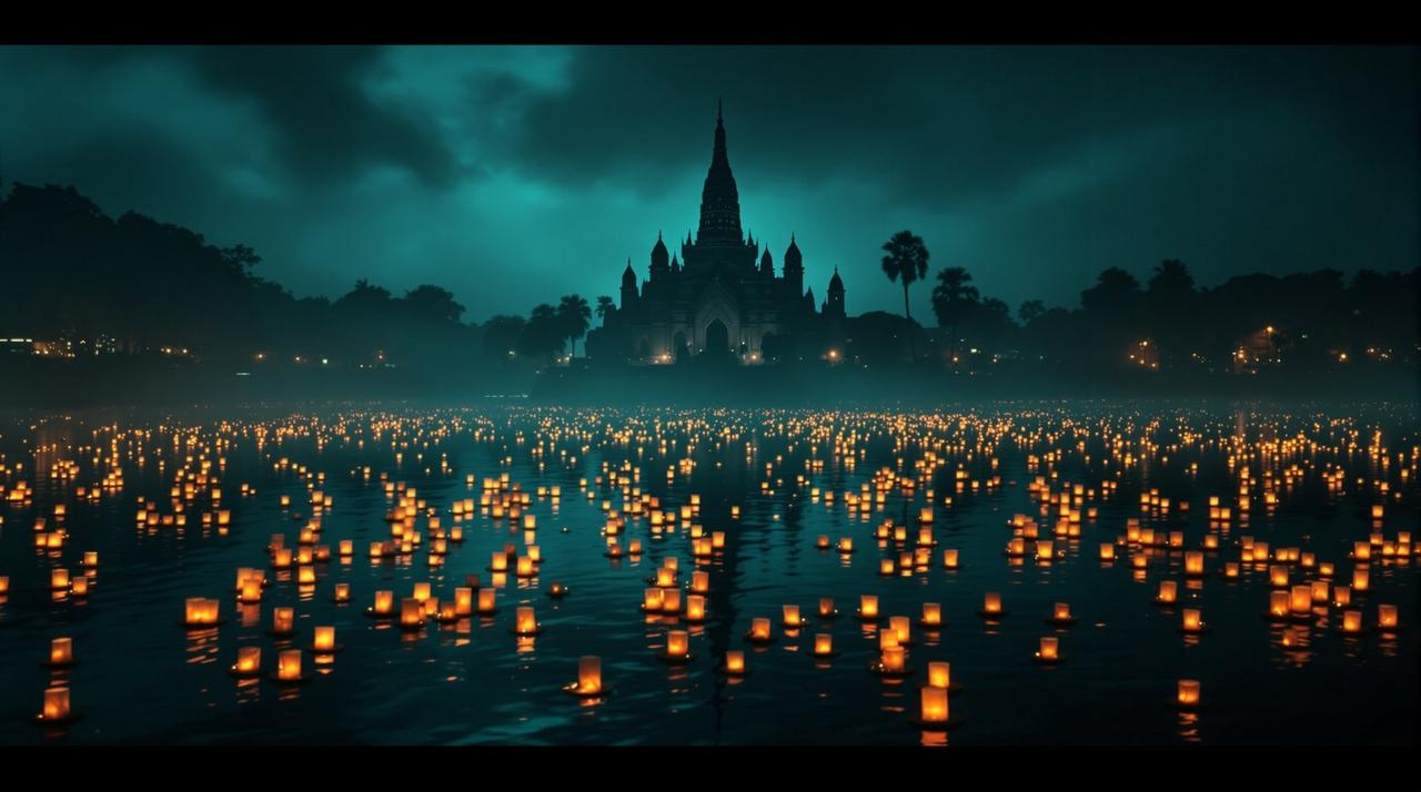 湄南河咒夜 - 泰国恐怖电影 湄南河咒夜 剧情背景图